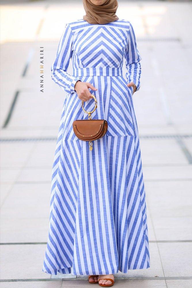 Sailor Modest Dress - ANNAH HARIRI