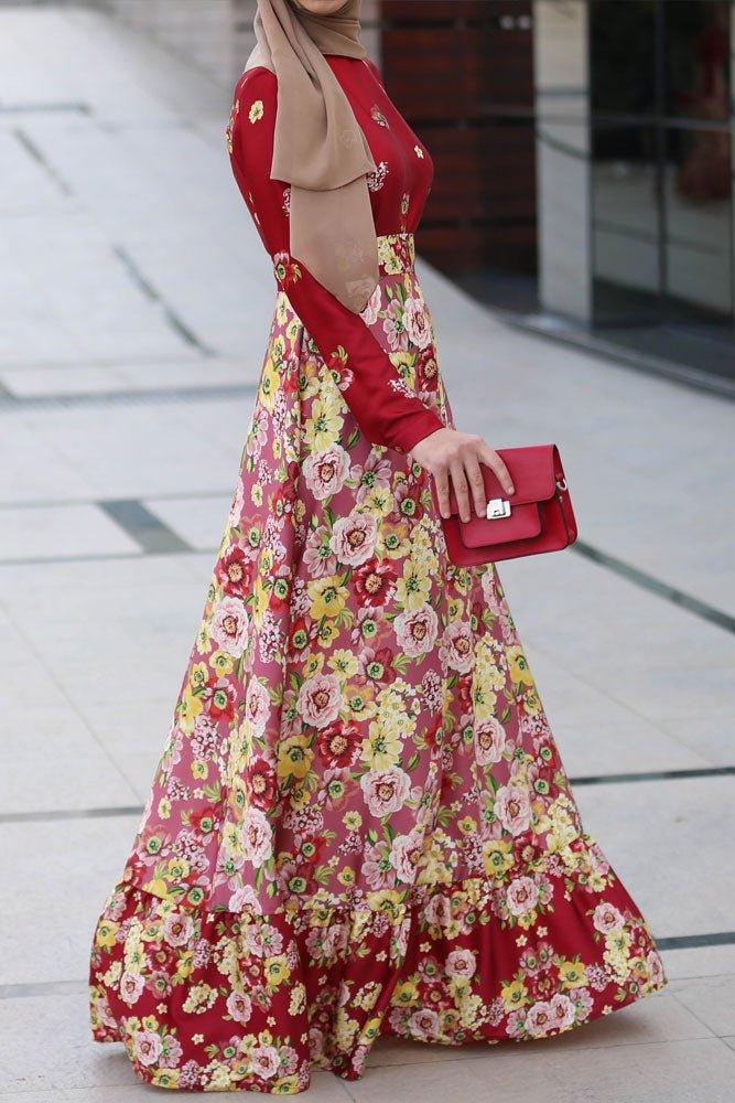 Sari Inspired Dress - ANNAH HARIRI