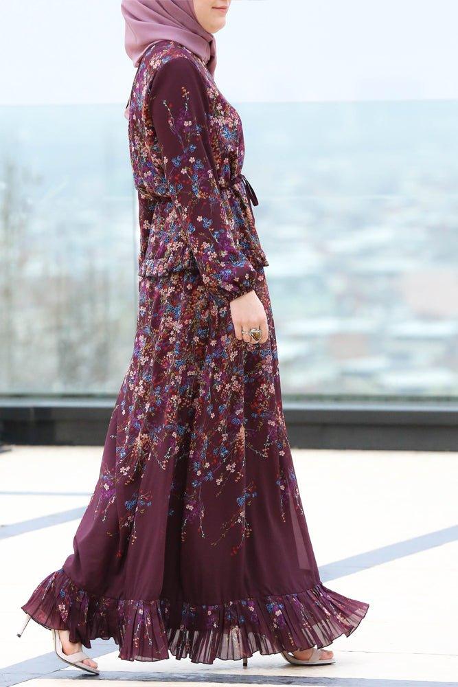 Singapore Modest Maxi Dress - ANNAH HARIRI