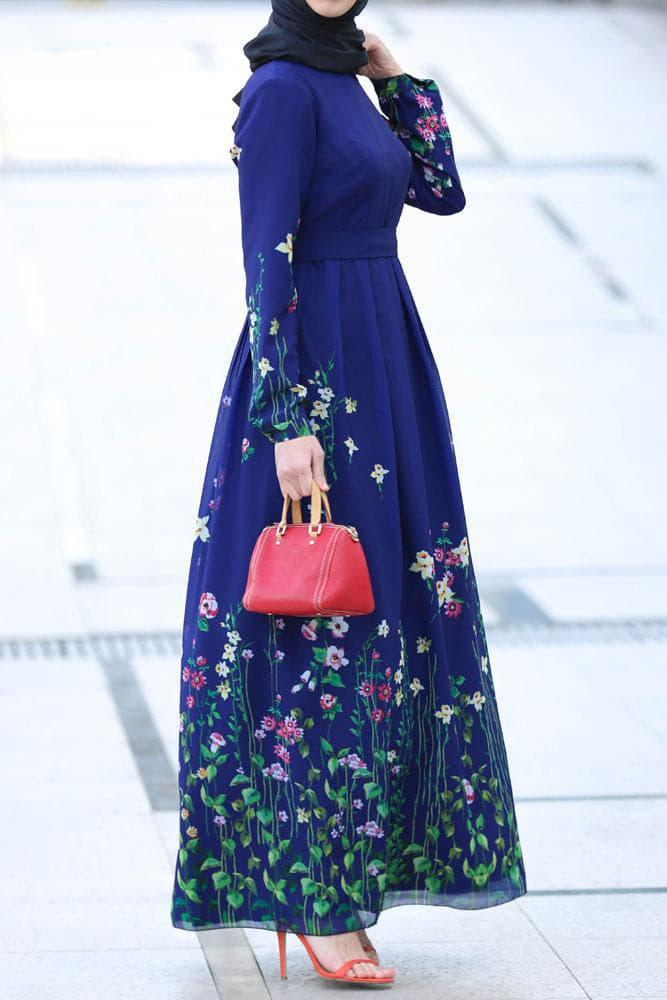 Spring Modest Dress - ANNAH HARIRI