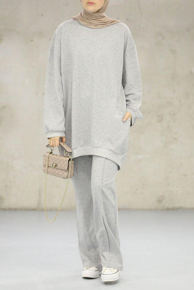 Standard Grey Sweatshirt Set - ANNAH HARIRI