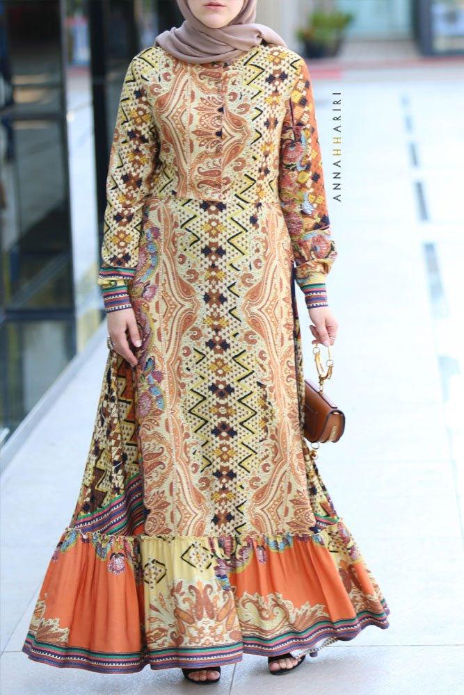 Sundus Modest Dress - ANNAH HARIRI