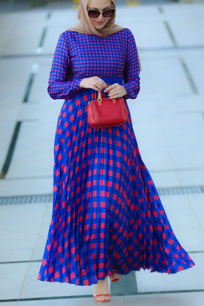 Sunset Modest Dress - ANNAH HARIRI
