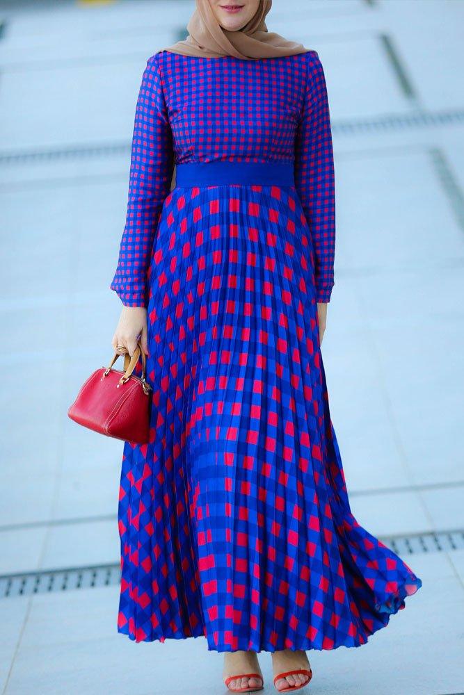 Sunset Modest Dress - ANNAH HARIRI