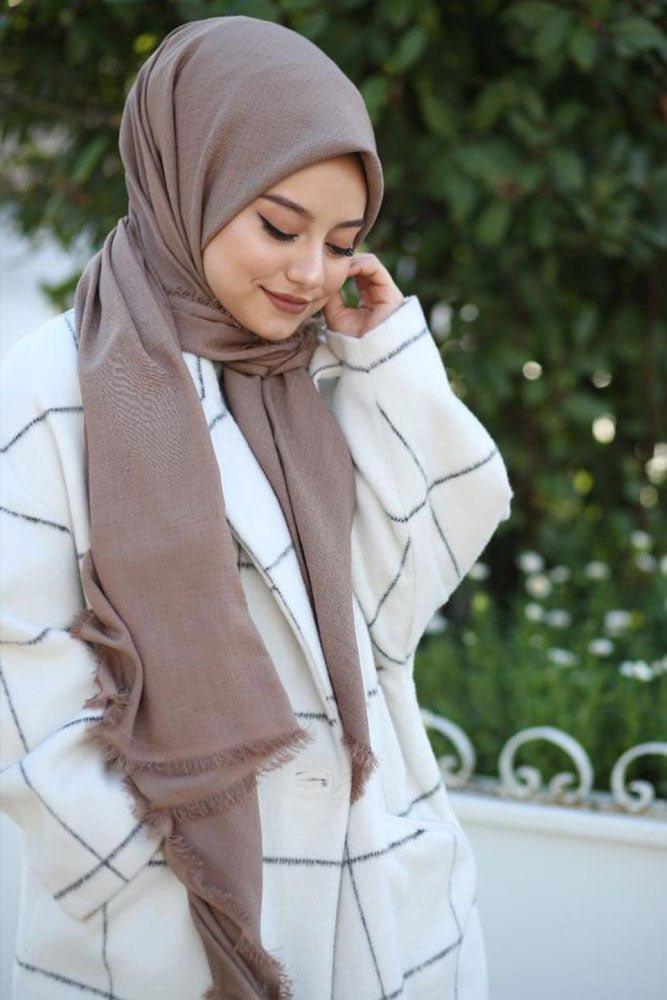 Warm Beige scarf - ANNAH HARIRI