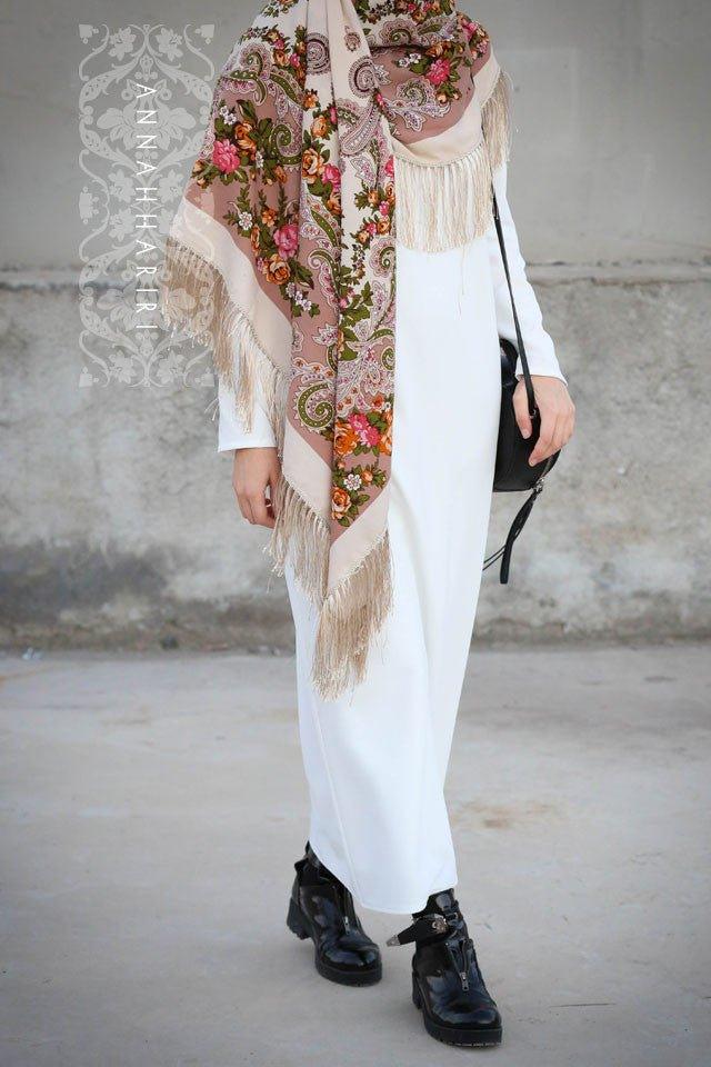 White Pencil Dress - ANNAH HARIRI
